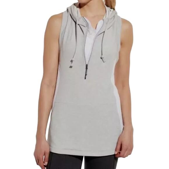 Calia By Carrie Underwood Effortless Sleeveless Half Zip Hoodie Medium - Picture 1 of 14
